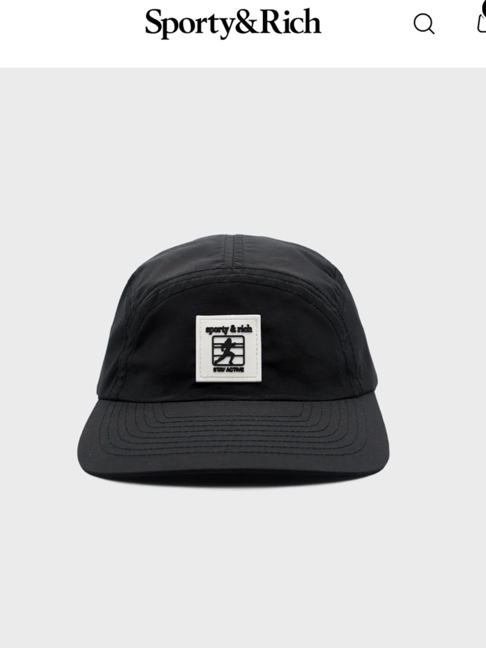Sporty & Rich 5 panel hat